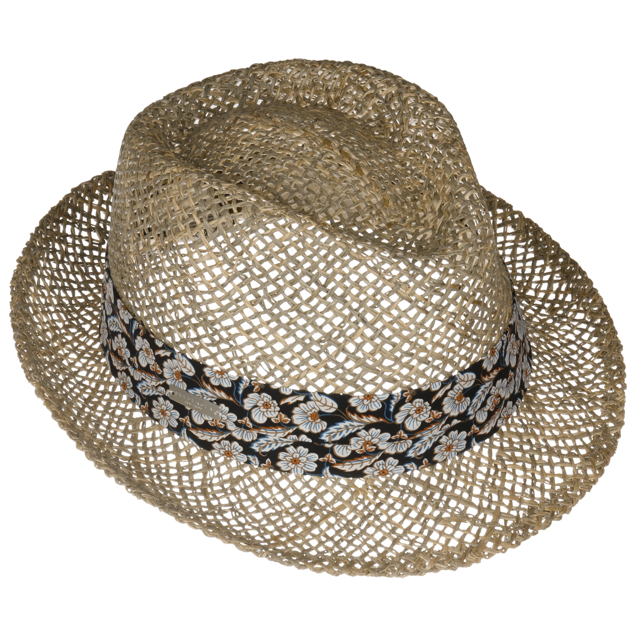 Mariva Flower Trilby Strohhut By Seeberger 3 Mariva Flower Trilby Strohhut By Seeberger