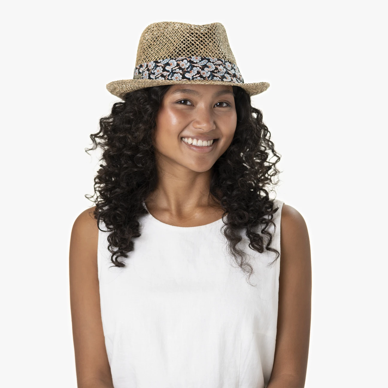 Mariva Flower Trilby Strohhut By Seeberger 6 Mariva Flower Trilby Strohhut By Seeberger – Bild 4