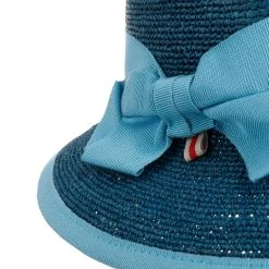 Marlena Traveller Strohhut By Bedacht -Stetson Speichern Marlena Traveller Strohhut by bedacht blau.61443 4rf2