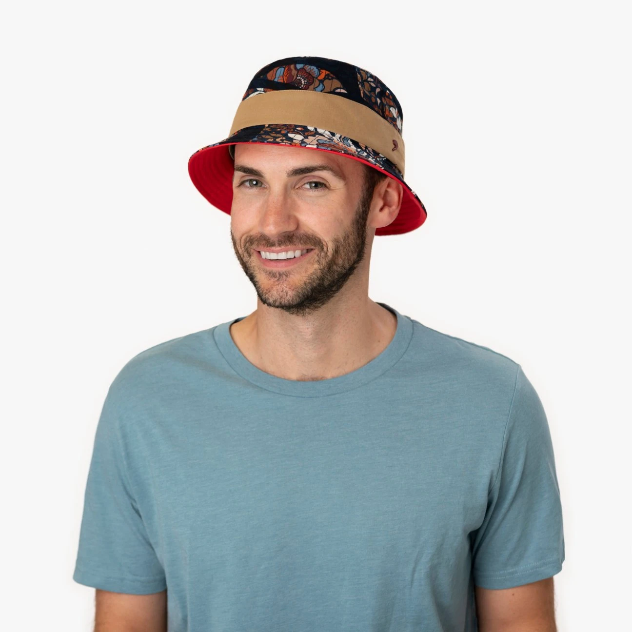 Alfonso DEste Massimo Bucket Stoffhut By Alfonso D´Este 7 Alfonso DEste Massimo Bucket Stoffhut By Alfonso D´Este – Bild 5