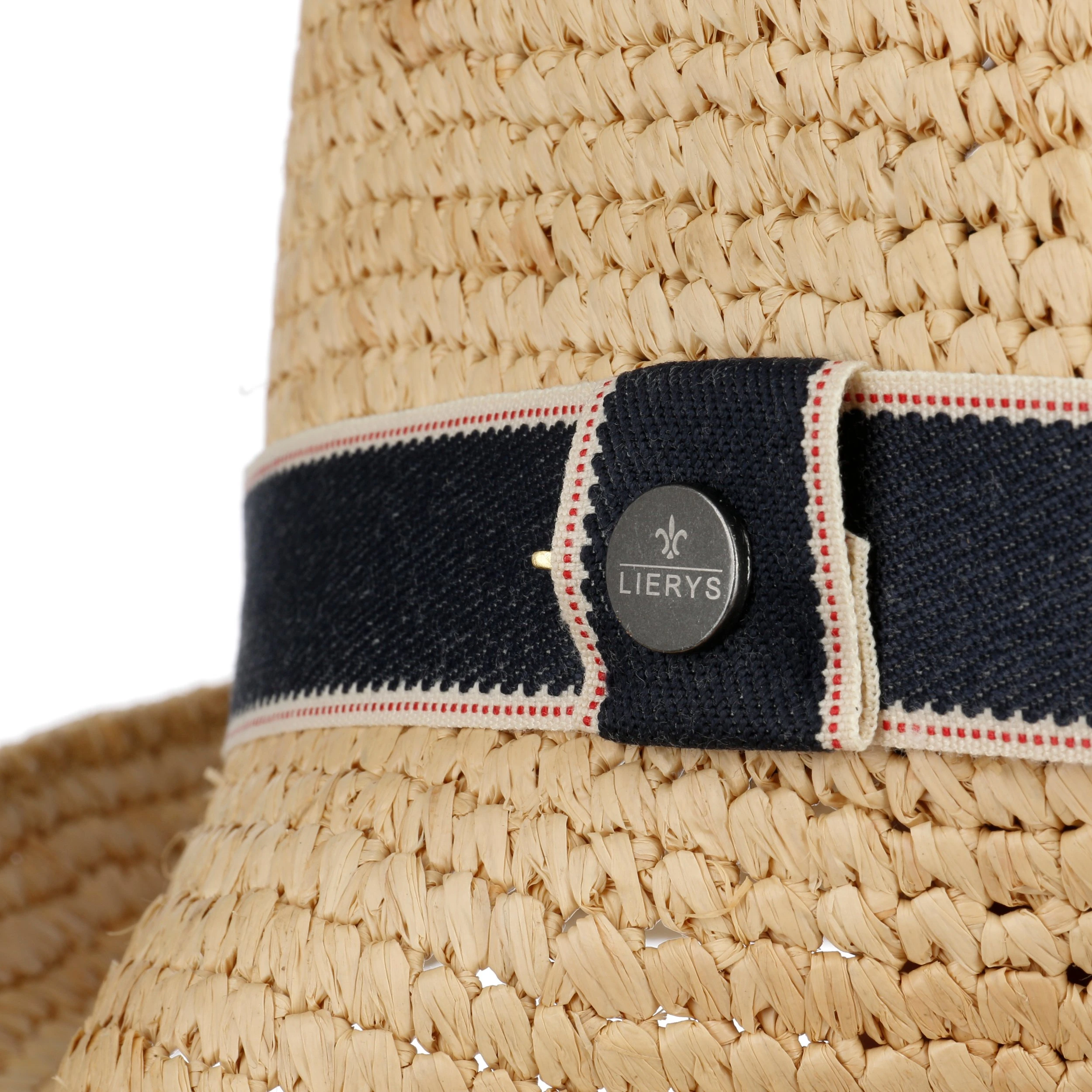 Melone Raffiastroh Mit Denimband By Lierys 5 Melone Raffiastroh Mit Denimband By Lierys – Bild 3