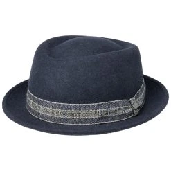 Mendrick Pork Pie Wollhut By Lierys 11 Mendrick Pork Pie Wollhut By Lierys -Stetson Speichern Mendrick Pork Pie Wollhut by Lierys blau meliert.59967 rf36