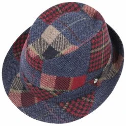Merino Patchwork Trilby Hut By Lierys 8 Merino Patchwork Trilby Hut By Lierys -Stetson Speichern Merino Patchwork Trilby Hut by Lierys blau.48581 1rf2