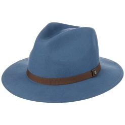 Mester Fedora Wollhut By Brixton 15 Mester Fedora Wollhut By Brixton -Stetson Speichern Mester Fedora Wollhut by Brixton blau.60969 rf2