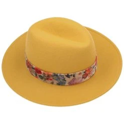Miri Damenhut Mit Blumen By Lierys -Stetson Speichern Miri Damenhut mit Blumen by Lierys senf.54813 1rf68
