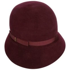 Misella Haarfilz Glockenhut By Borsalino -Stetson Speichern Misella Haarfilz Glockenhut by Borsalino bordeaux.61067 1rf27