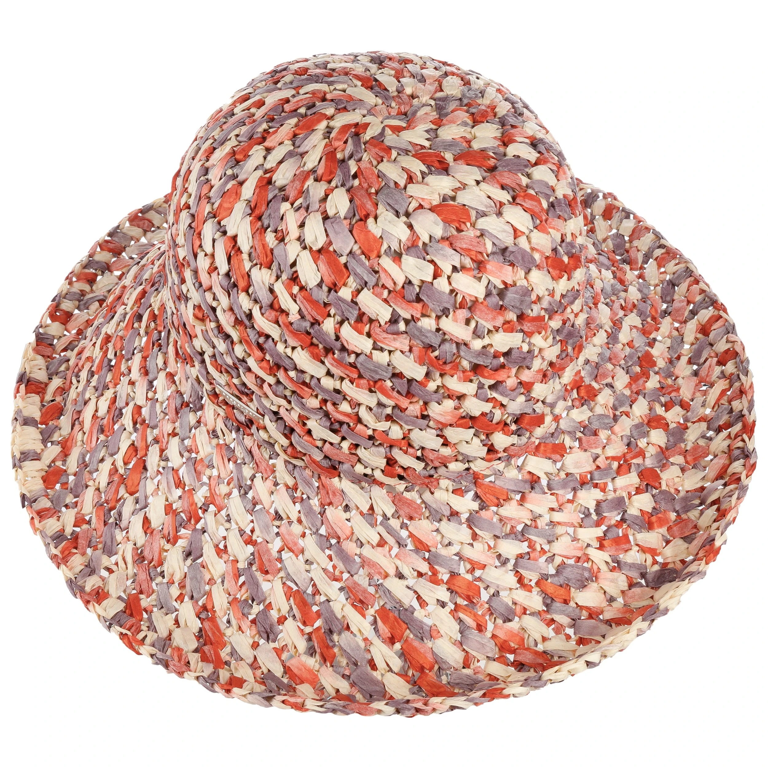Multicolour Crochet Schlapphut By Seeberger 3 Multicolour Crochet Schlapphut By Seeberger