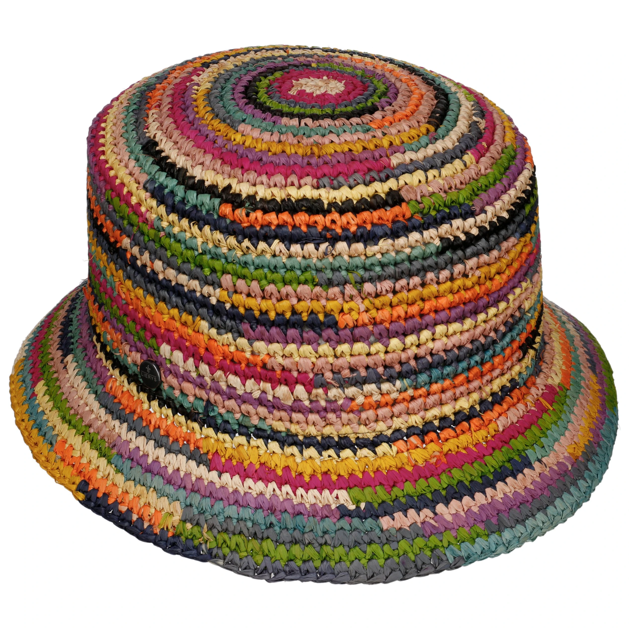 Multicolour Crochet Strohhut By Lierys 3 Multicolour Crochet Strohhut By Lierys