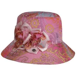 Multicolour Fantasy Bucket Stoffhut By Lierys -Stetson Speichern Multicolour Fantasy Bucket Stoffhut by Lierys pink.63788 rf66