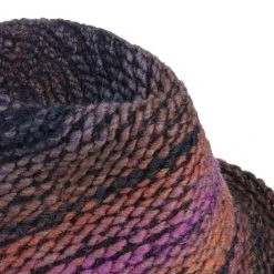 Multicolour Trilby Strickhut By Bedacht -Stetson Speichern Multicolour Trilby Strickhut by bedacht rost.60470 5rf18