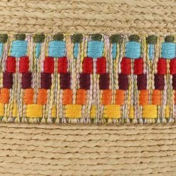 Multicolour Trim Raffiahut By Lierys -Stetson Speichern Multicolour Trim Raffiahut by Lierys natur.56033 4rf40