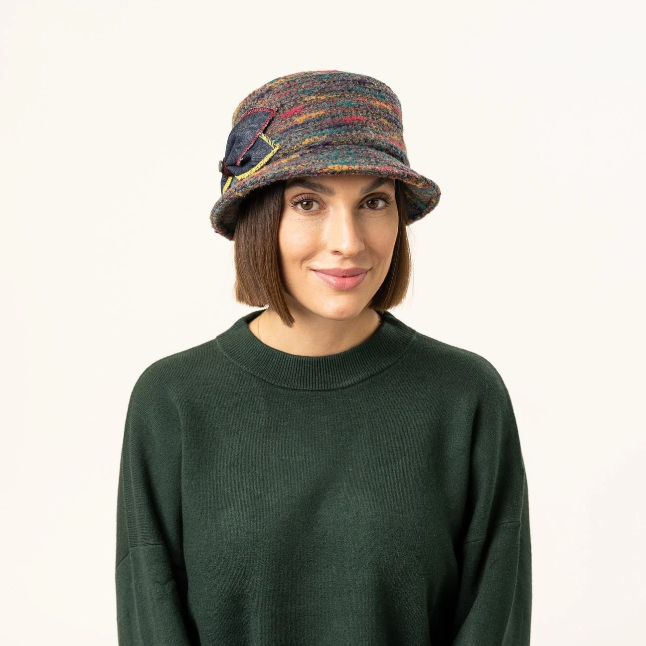 Multicolour Wool-Mix Damenhut By Lierys 7 Multicolour Wool-Mix Damenhut By Lierys – Bild 5