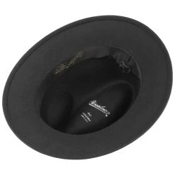 Nero Pack Away Hut By Borsalino -Stetson Speichern Nero Pack Away Hut by Borsalino braun.35021 2rf11