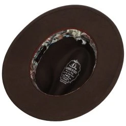 New Paisley Crown Wollhut By Alfonso DEste -Stetson Speichern New Paisley Crown Wollhut by Alfonso D Este dunkelbraun.65835 2rf17