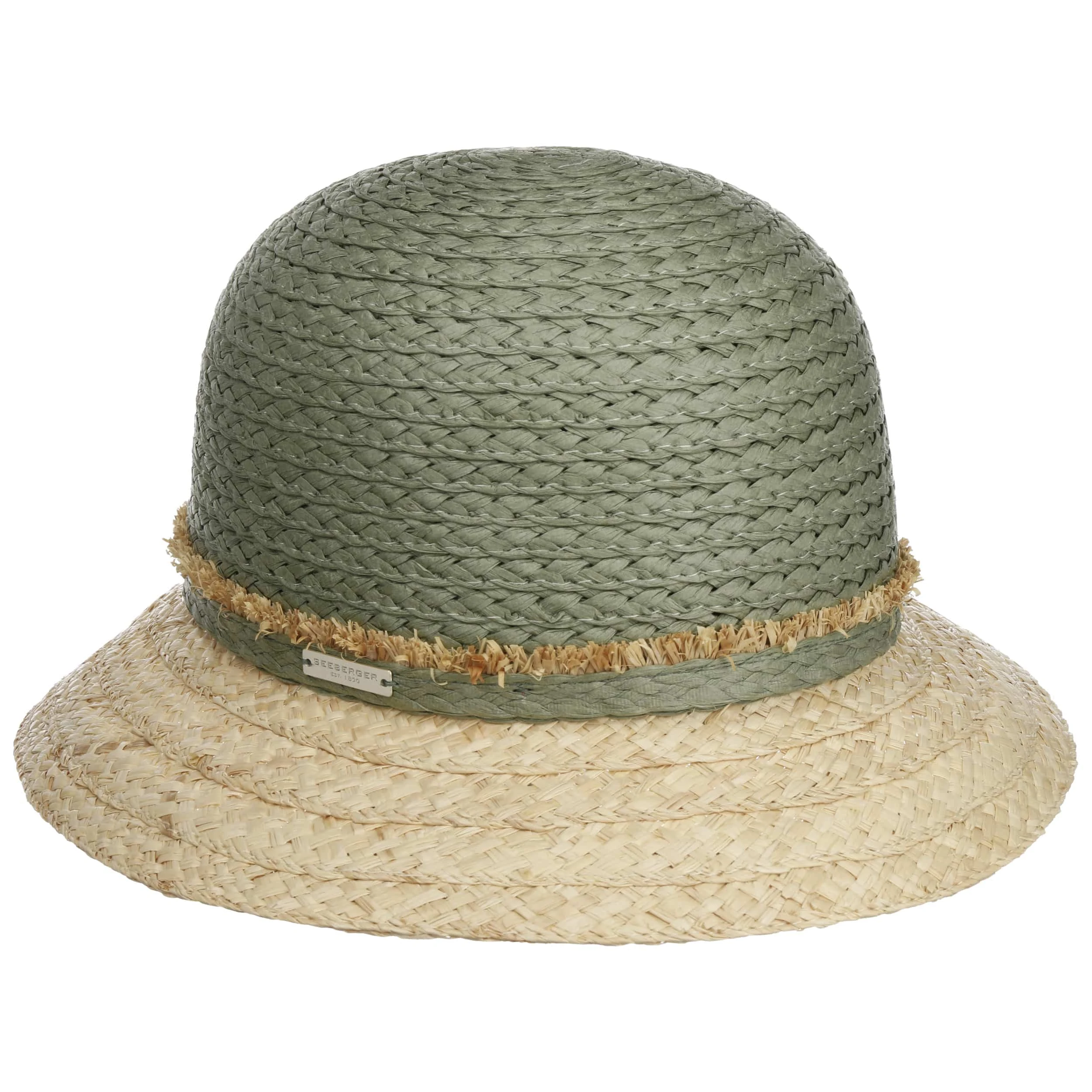 New Twotone Cloche Strohhut By Seeberger 10 New Twotone Cloche Strohhut By Seeberger – Bild 8