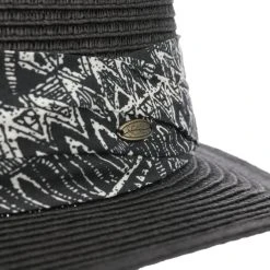 Hutshopping Noval Traveller Strohhut Mit Stoffband -Stetson Speichern Noval Traveller Strohhut mit Stoffband schwarz.61355 4rf4