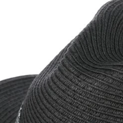 Hutshopping Noval Traveller Strohhut Mit Stoffband -Stetson Speichern Noval Traveller Strohhut mit Stoffband schwarz.61355 5rf4