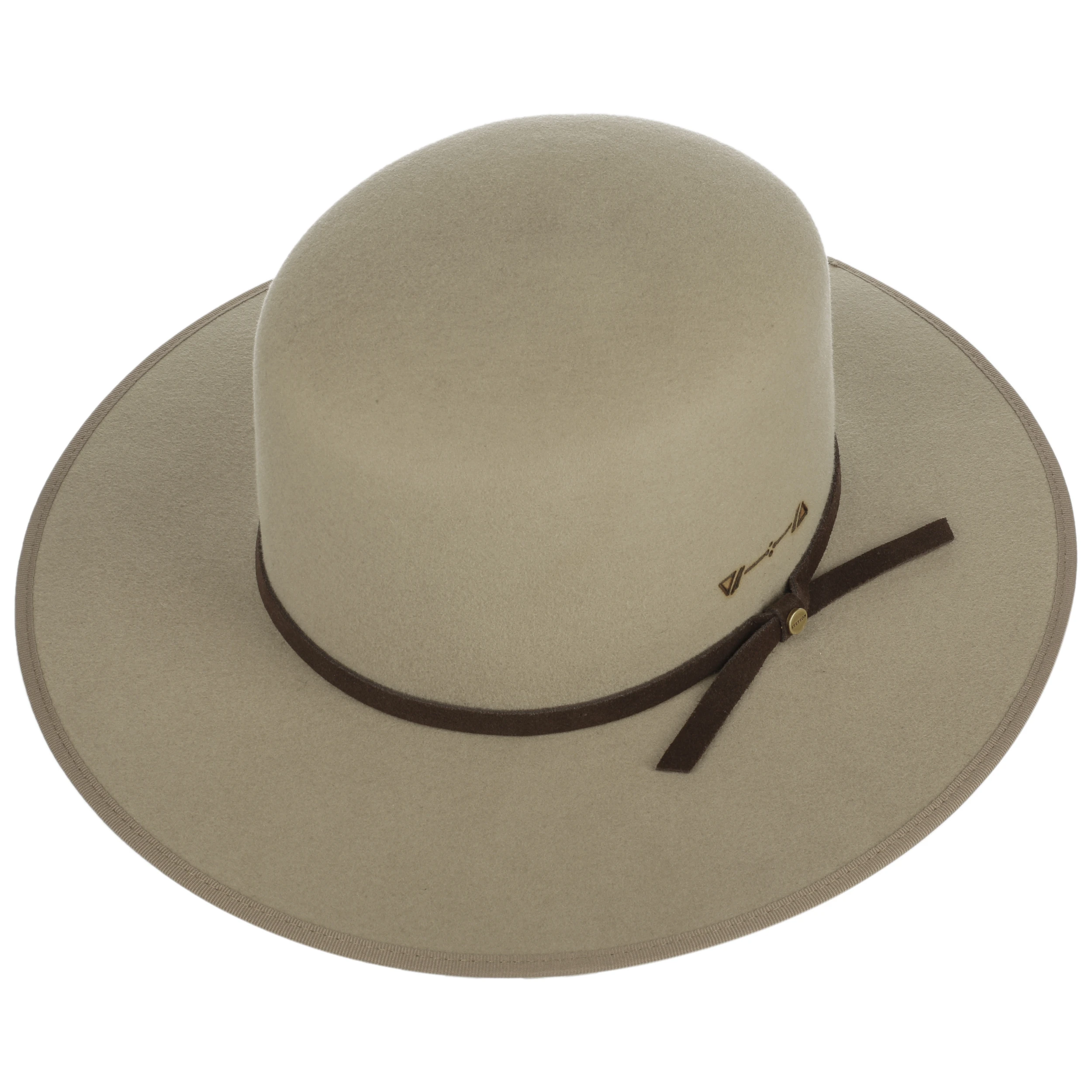 Open Crown Asahi Guard Wollhut By Stetson 4 Open Crown Asahi Guard Wollhut By Stetson – Bild 2