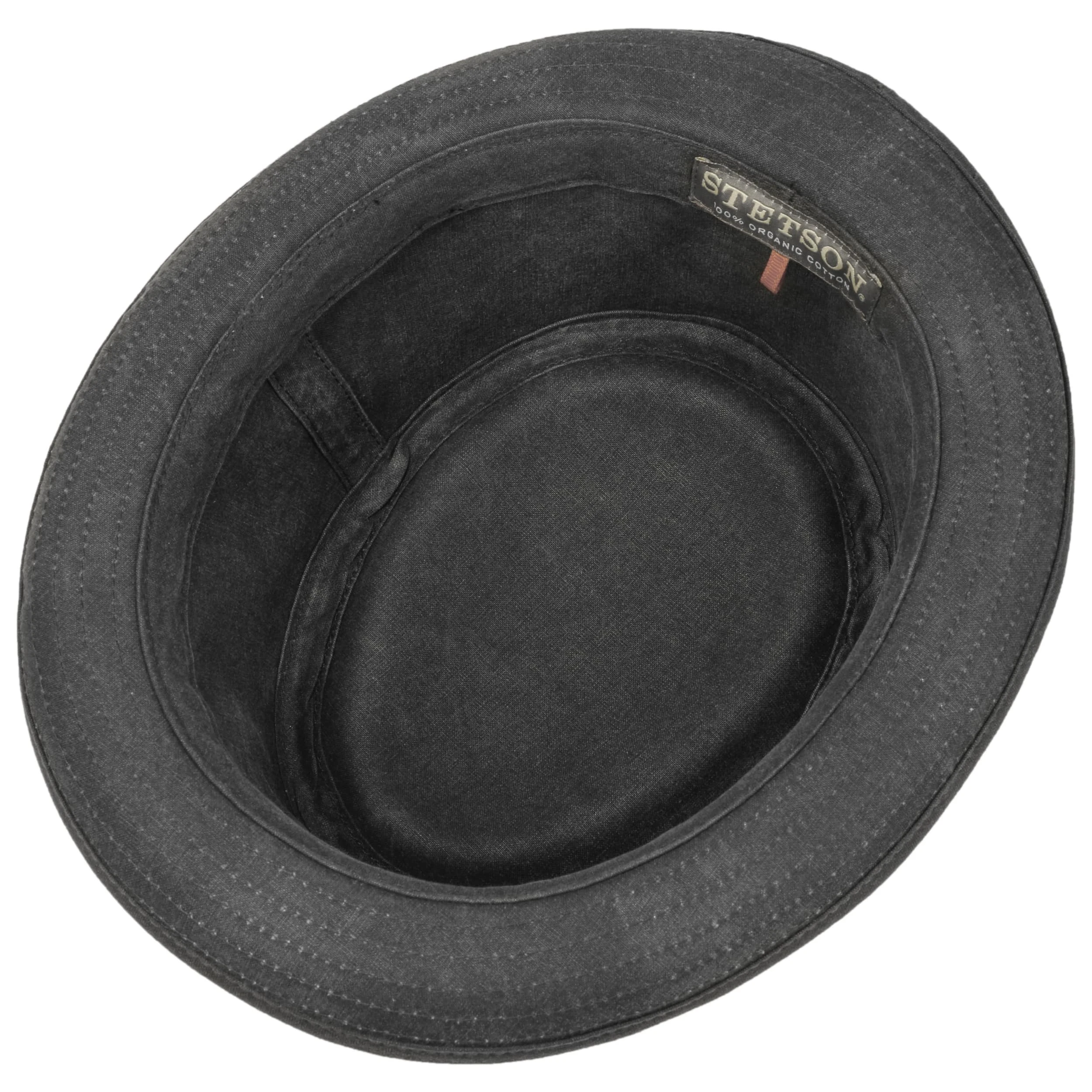 Organic Cotton Pork Pie Stoffhut By Stetson 6 Organic Cotton Pork Pie Stoffhut By Stetson – Bild 4
