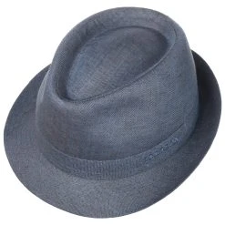 Osceola Trilby Leinenhut By Stetson -Stetson Speichern Osceola Trilby Leinenhut by Stetson blau.36888 1rf2