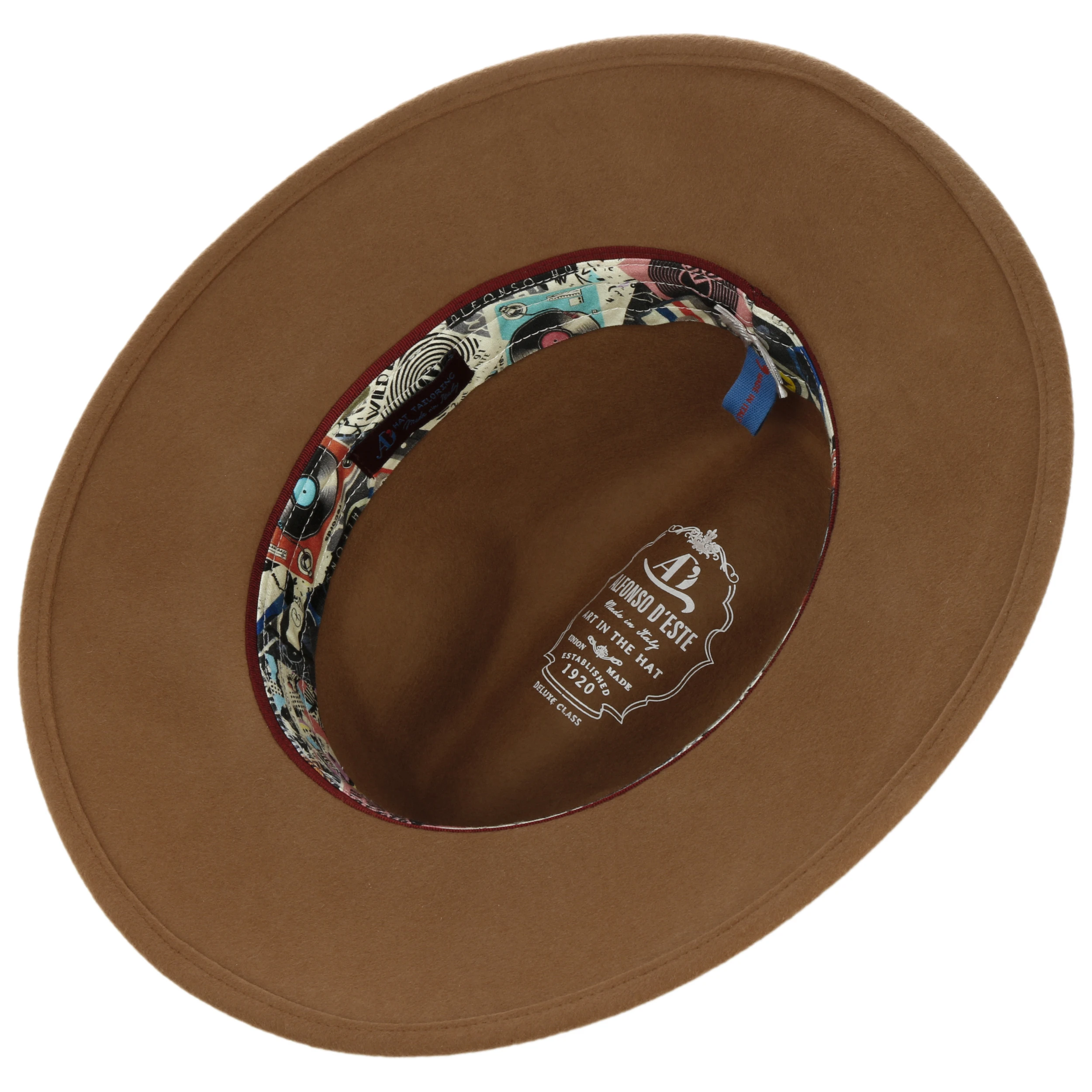 Paisley Crown Wollhut By Alfonso DEste 4 Paisley Crown Wollhut By Alfonso DEste – Bild 2