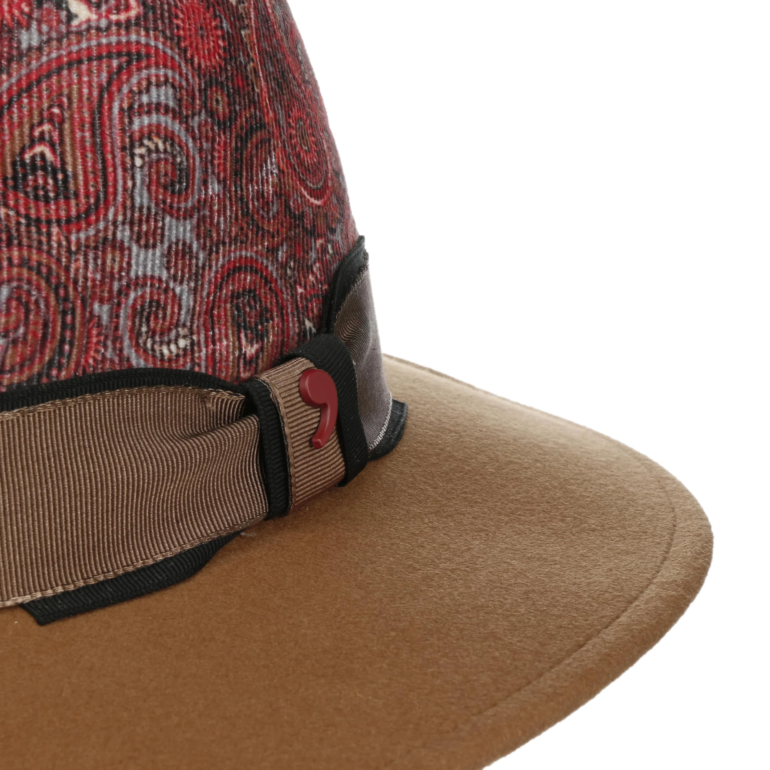 Paisley Crown Wollhut By Alfonso DEste 5 Paisley Crown Wollhut By Alfonso DEste – Bild 3