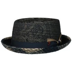 Paisley Pork Pie Stoffhut By Alfonso DEste -Stetson Speichern Paisley Pork Pie Stoffhut by Alfonso D Este dunkelblau.63723 rf192