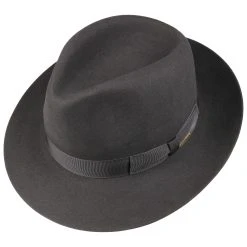 Penn Bogarthut By Stetson -Stetson Speichern Penn Bogarthut by Stetson grau.70258 1rf13