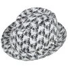 Pixels Pork Pie Stoffhut By Lierys -Stetson Speichern Pixels Pork Pie Stoffhut by Lierys schwarz wei .58644 1rf173