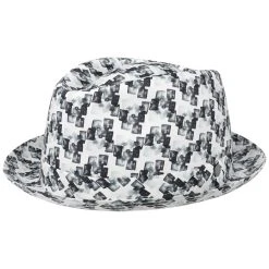 Pixels Pork Pie Stoffhut By Lierys -Stetson Speichern Pixels Pork Pie Stoffhut by Lierys schwarz wei .58644 rf173