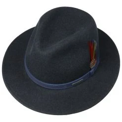 Powell Traveller Filzhut By Stetson 9 Powell Traveller Filzhut By Stetson -Stetson Speichern Powell Traveller Filzhut by Stetson blau.43939 1rf2