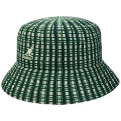 Prep Plaid Bucket Stoffhut By Kangol -Stetson Speichern Prep Plaid Bucket Stoffhut by Kangol gruen.65207 rf39
