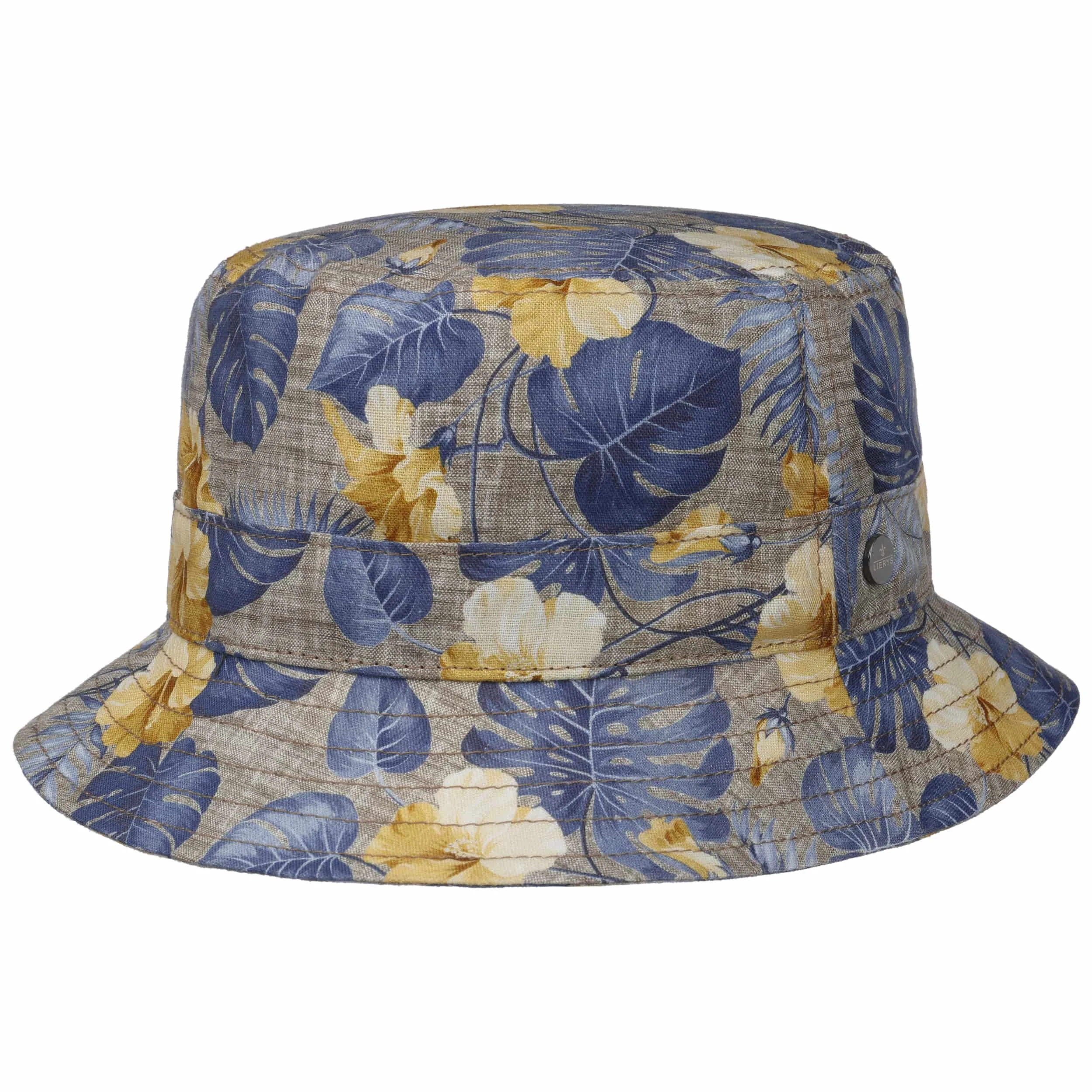 Printed Leaves Bucket Leinenhut By Lierys 4 Printed Leaves Bucket Leinenhut By Lierys – Bild 2