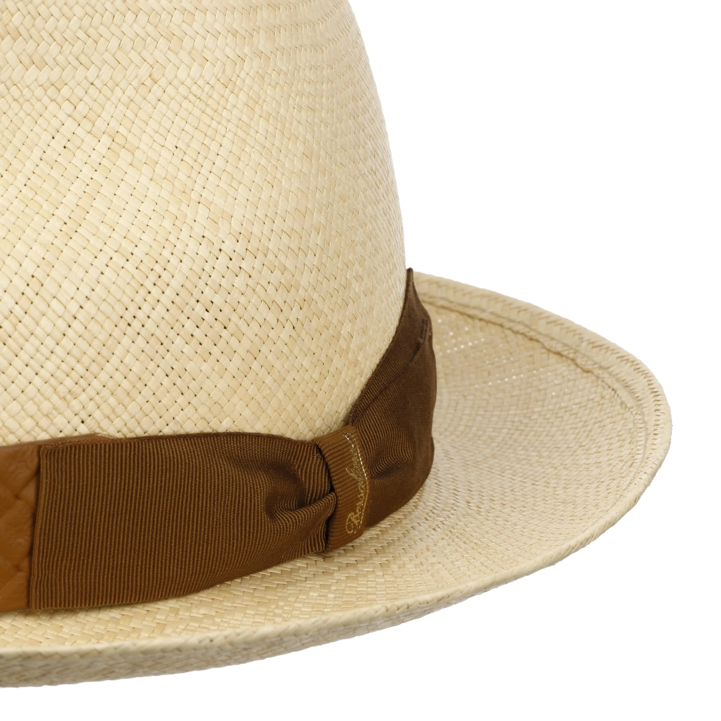 Quito Panamahut Mit Lederband By Borsalino 5 Quito Panamahut Mit Lederband By Borsalino – Bild 3