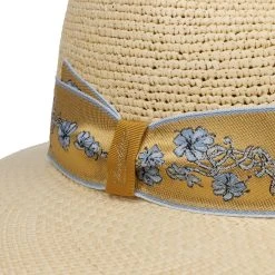 Reverse Crown Flower Strohhut By Borsalino -Stetson Speichern Reverse Crown Flower Strohhut by Borsalino natur.66038 4rf40