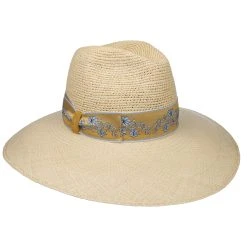 Reverse Crown Flower Strohhut By Borsalino -Stetson Speichern Reverse Crown Flower Strohhut by Borsalino natur.66038 rf40