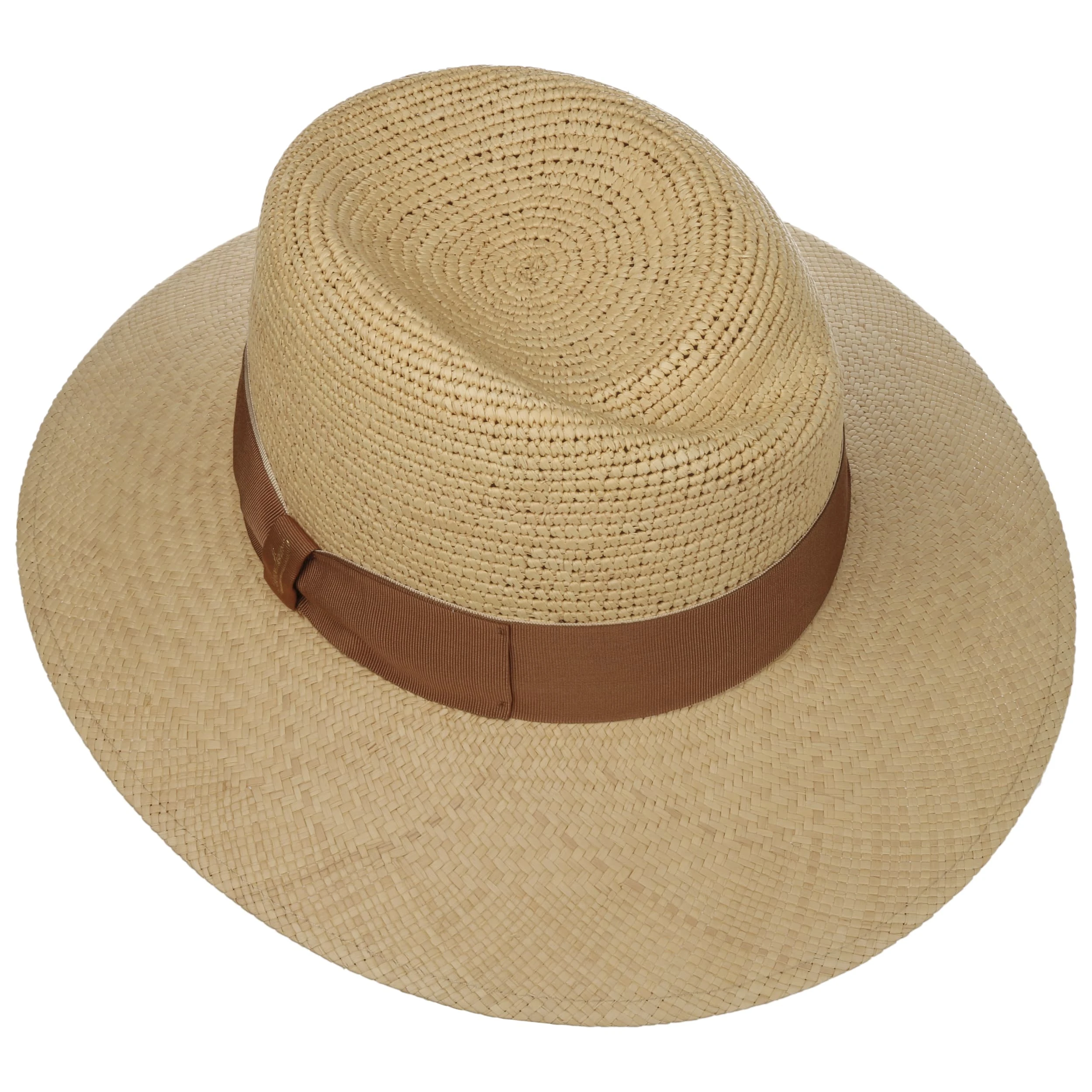 Reverse Crown Strohhut By Borsalino 3 Reverse Crown Strohhut By Borsalino