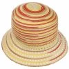 Revola Bucket Strohhut By Seeberger -Stetson Speichern Revola Bucket Strohhut by Seeberger rot.64877 1rf3