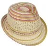 Revola Trilby Strohhut By Seeberger -Stetson Speichern Revola Trilby Strohhut by Seeberger pink.64878 1rf66