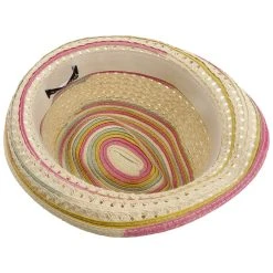 Revola Trilby Strohhut By Seeberger -Stetson Speichern Revola Trilby Strohhut by Seeberger pink.64878 2rf66