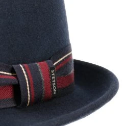Salco Trilby Wollhut By Stetson -Stetson Speichern Salco Trilby Wollhut by Stetson dunkelblau.58834 4rf192