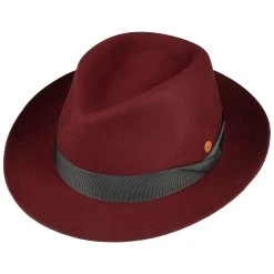 Samuel Wollhut By Mayser -Stetson Speichern Samuel Wollhut by Mayser bordeaux.57851 1rf27