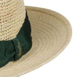 Semicrochet Panamahut By Borsalino -Stetson Speichern Semicrochet Panamahut by Borsalino natur gruen.54282 4rf206