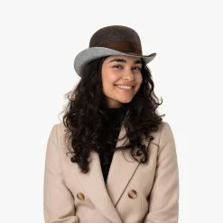 Alfonso DEste Shetland Wool Melone By Alfonso D´Este -Stetson Speichern Shetland Wool Melone by Alfonso D Este.60385 7