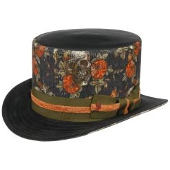 Alfonso DEste Skully Zylinder By Alfonso D´Este 9 Alfonso DEste Skully Zylinder By Alfonso D´Este -Stetson Speichern Skully Zylinder by Alfonso D Este schwarz orange.60386 rf193