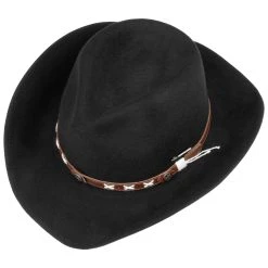 Smokey Ranger Filzhut By Scippis -Stetson Speichern Smokey Ranger Filzhut by Scippis schwarz.34152 1rf4