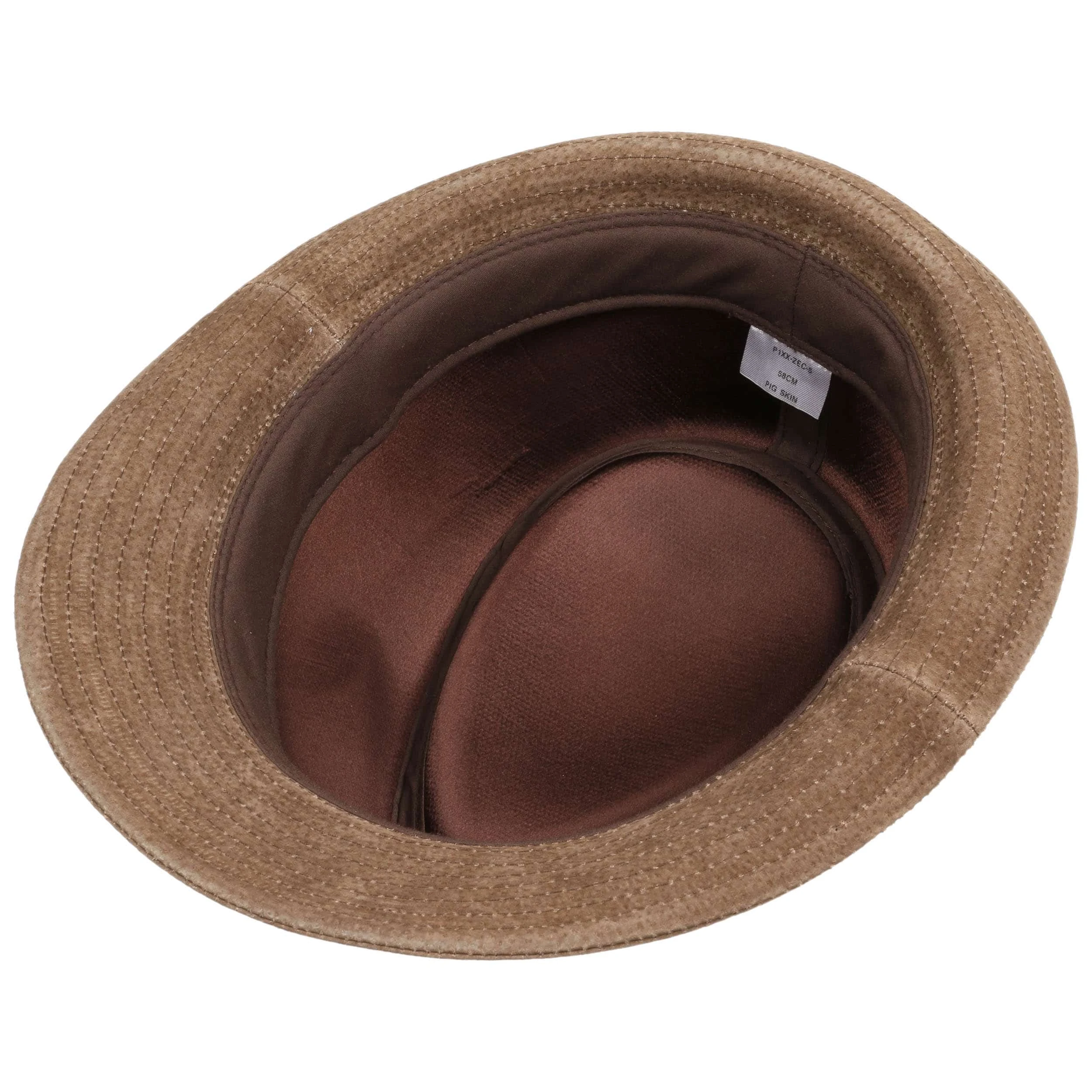 Smooth Trilby Lederhut By Lipodo 4 Smooth Trilby Lederhut By Lipodo – Bild 2