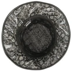 Snake Design Bucket Stoffhut By Seeberger -Stetson Speichern Snake Design Bucket Stoffhut by Seeberger schwarz.58327 2rf4