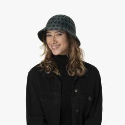 Square K Casual Stoffhut By Kangol -Stetson Speichern Square K Casual Stoffhut by Kangol.62579 7