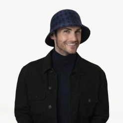 Square K Casual Stoffhut By Kangol -Stetson Speichern Square K Casual Stoffhut by Kangol.62579 8